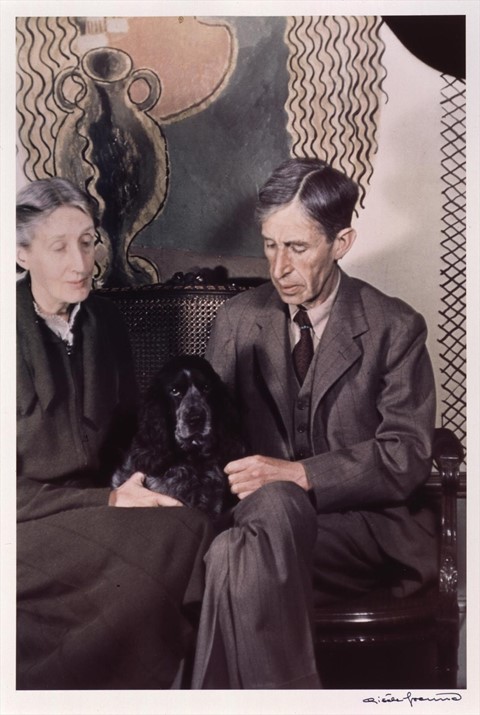 Leonard and Virginia Woolf by Gis&#232;le Freund, 1939 &#169; Estate G