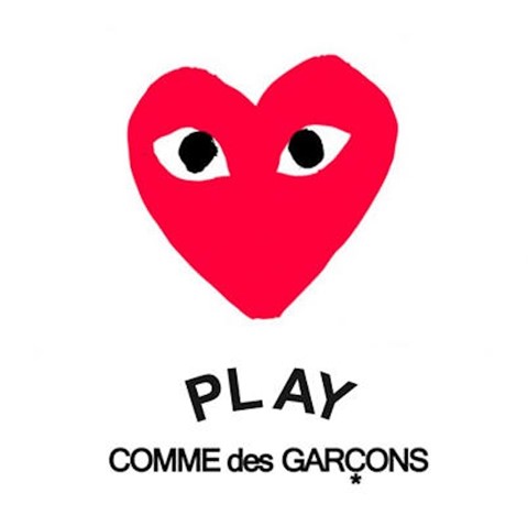 COMME des GAR&#199;ONS PLAY logo by Filip Pagowski