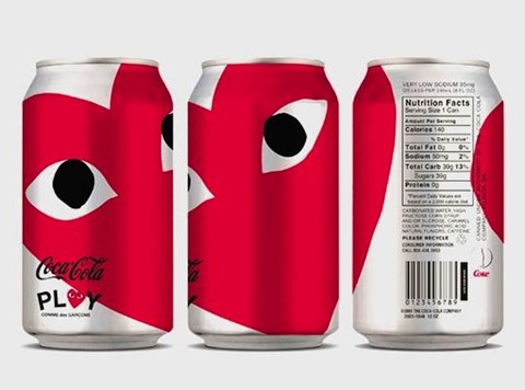 COMME des GARÇONS PLAY x Coca-Cola