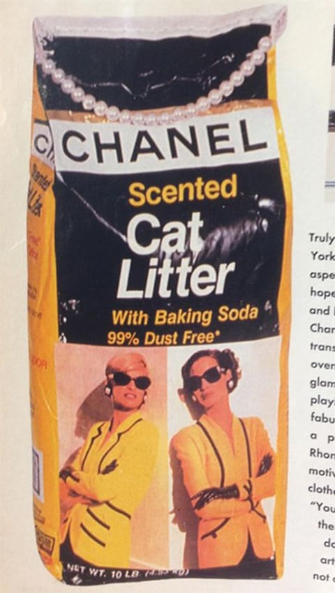 Chanel cat litter
