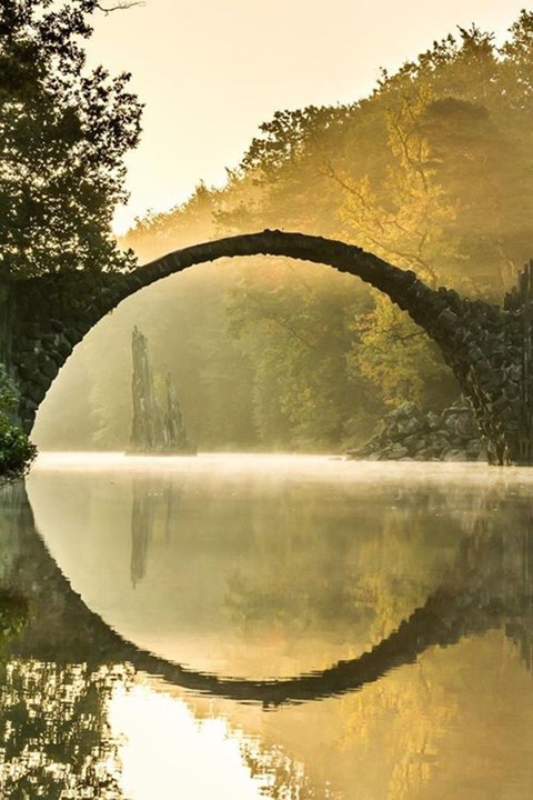 Ancient Bridge, Kromlau, Germany
