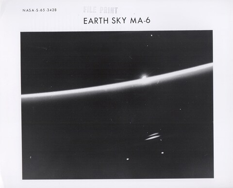 John Glenn, Orbital Sunrise, Mercury-Atlas 6, 20 Feb. 1962