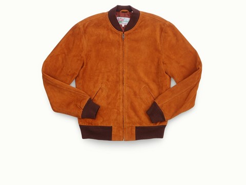 Levi&#39;s Vintage 1960&#39;s Suede Bomber Jacket