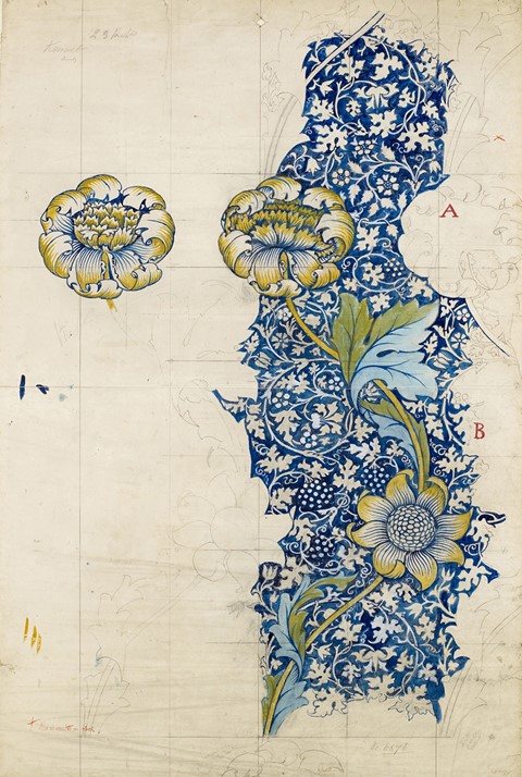 William Morris, &quot;Textile Design – Printed Fabric Design - Ke