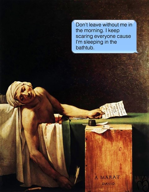 Jacques-Louis David, The Death of Marat, 1793