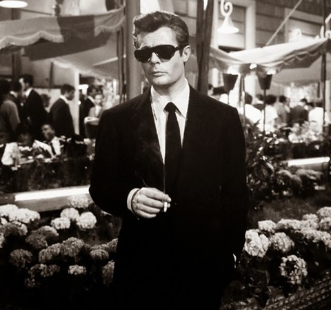Marcello Mastroianni in La Dolce Vita. 1960