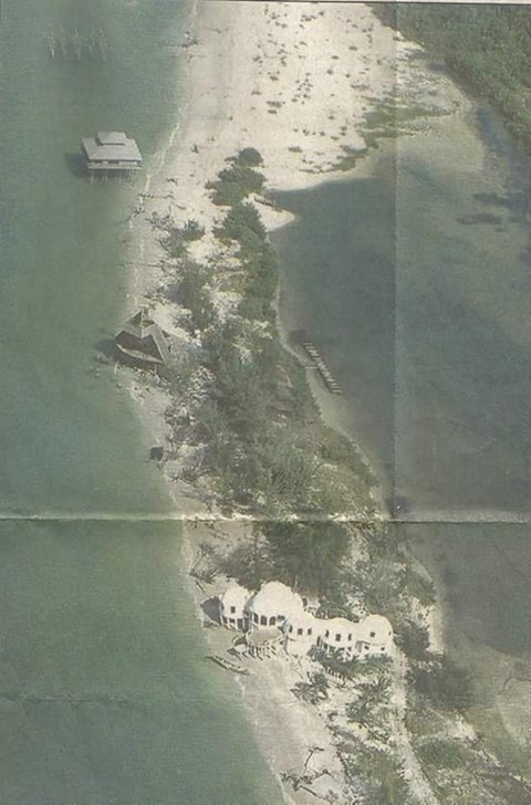 Air View of the Dome House in the 1980s