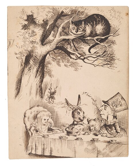 Lewis Carroll (1832—1898), “Yr hair wants cutting”