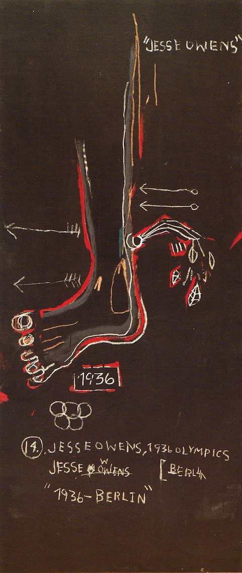 Dark Race Horse—Jesse Owens 1983