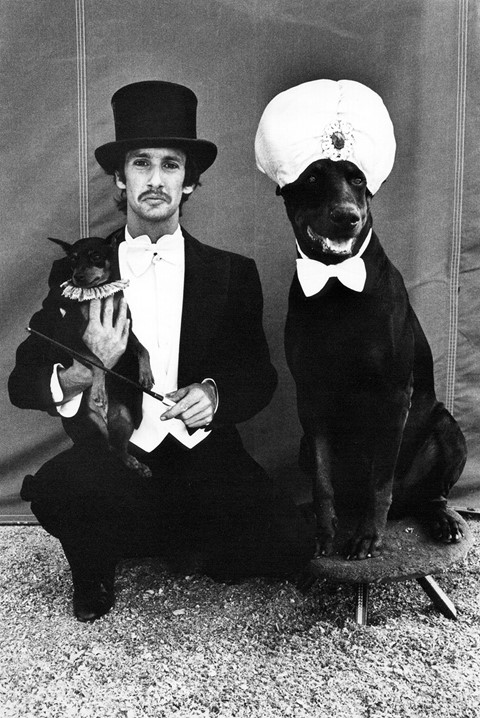 1_Lloyd Steir and Dogs at the Big Apple Circus, NY