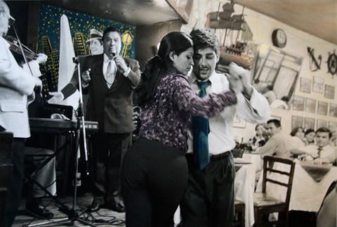 Pareja en Cinzano Bar, Valparaiso, Chile, 2001/2008