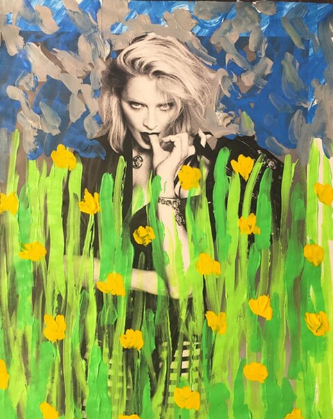 The Flower Guy Artwork by Michael de Feo