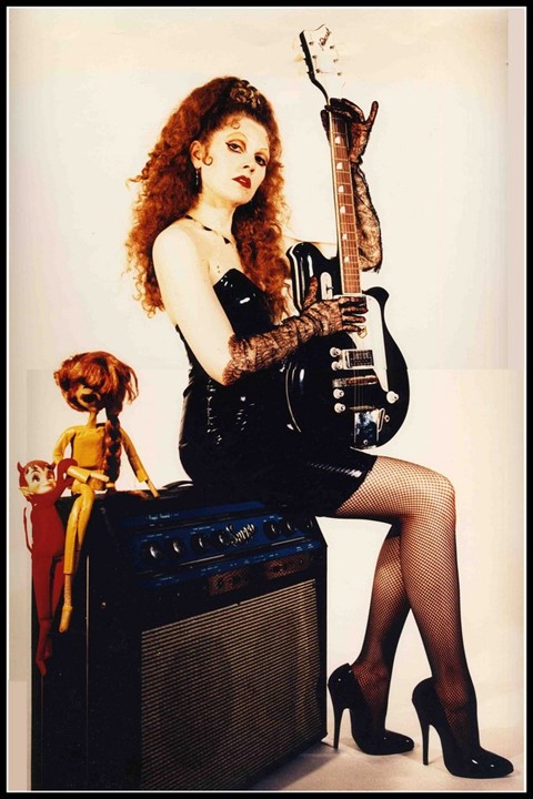 Poison Ivy Rorschach of The Cramps, Los Angeles 1994