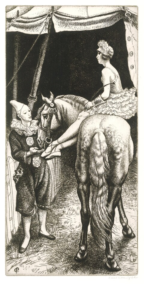 LAURA KNIGHT_Bareback Rider_courtesy The Fine Art 