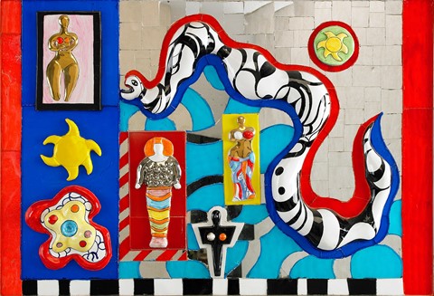 Niki-de-Saint-Phalle---Serpent-et-Déesses-(courte