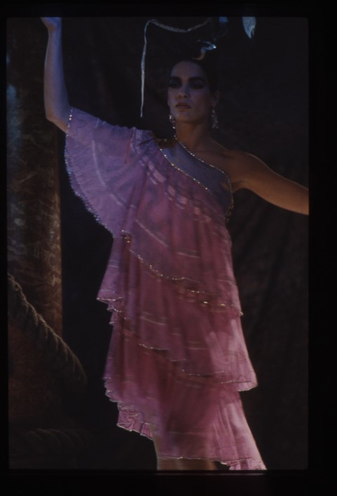 The Frilly Circle Dress - Olympia Show 1983 