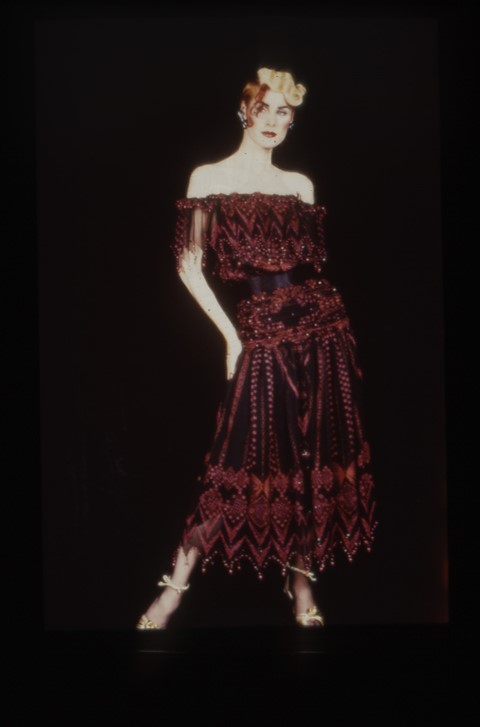 The Diana Dress - Olympia Show 1985
