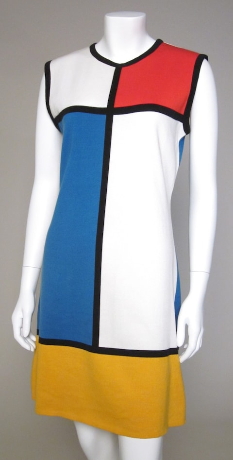 Yves Saint Laurent, Mondrian Dress (re-issue), 1980s 