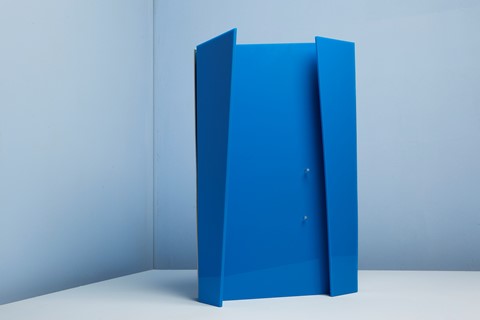 5 Untitled (Debris and Blue #2) from the series Dr