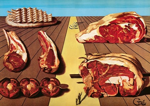 Les Diners de Gala by Salvador Dalí