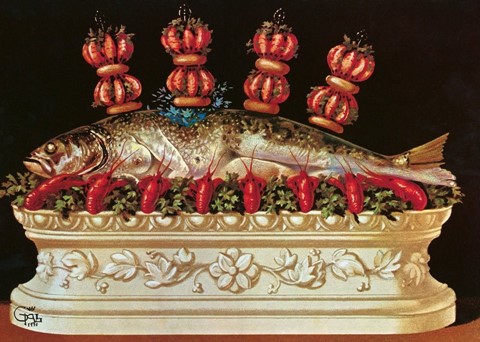 Les Diners de Gala by Salvador Dalí