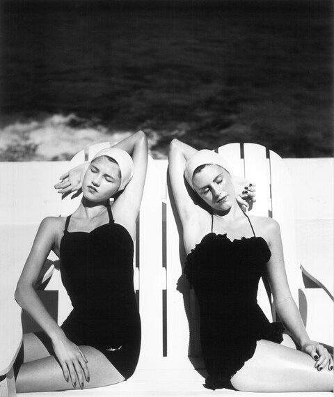 Nude with Shadow Pattern by Louise Dahl-Wolfe