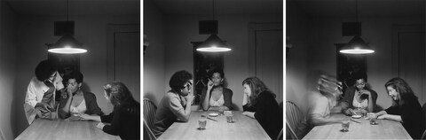 CMW90.007 Untitled (Woman with friends) triptych H