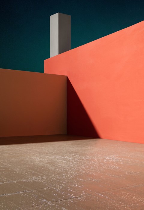 JC-Courtyard with Orange Wall - Casa Barragan, 201