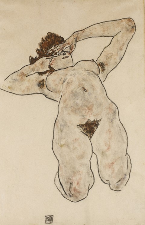 Lot 5 Egon Schiele, Akt (Nude), 1917 (est. &#163;180,00