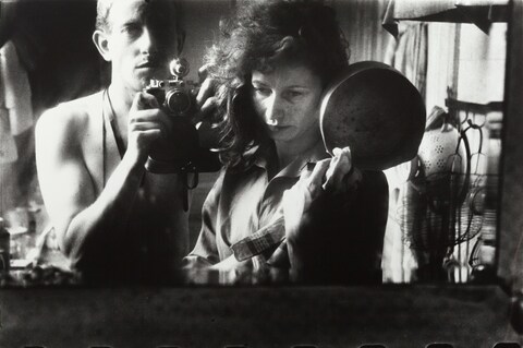 b5. Ed van der Elsken, Selfportrait with Ata Kando
