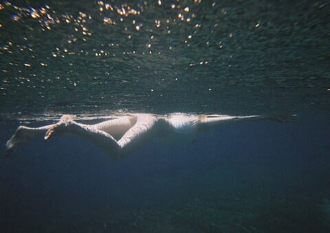 75 - Swimming at the Solarium Lidalina, Pecorini a