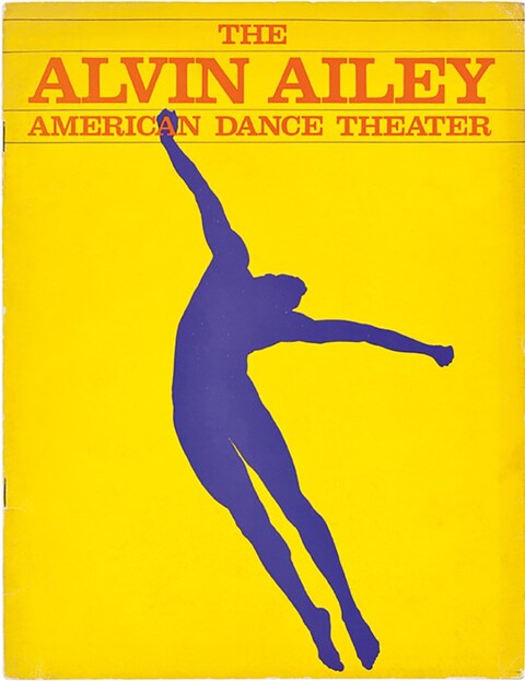 3. Alvin Ailey American Dance Theater program cov