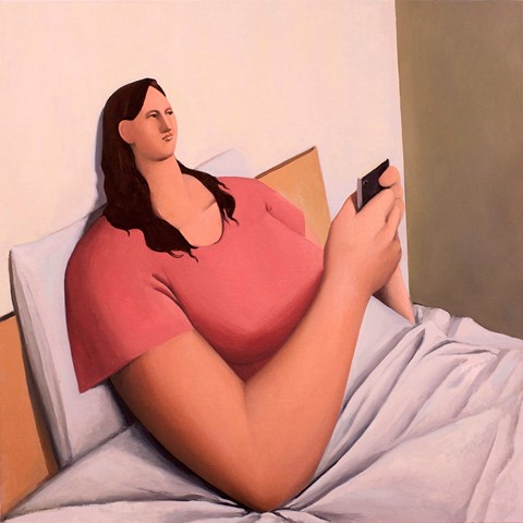 Tony Toscani, Before Sleep, 2018, Oil on Linen, 32