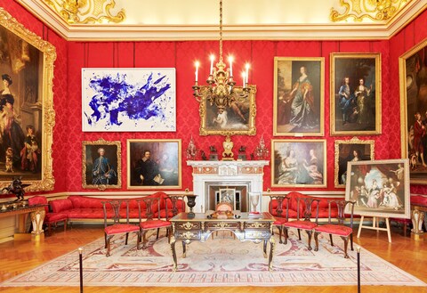 Installation view, Yves Klein, Jonathan Swift (c.1