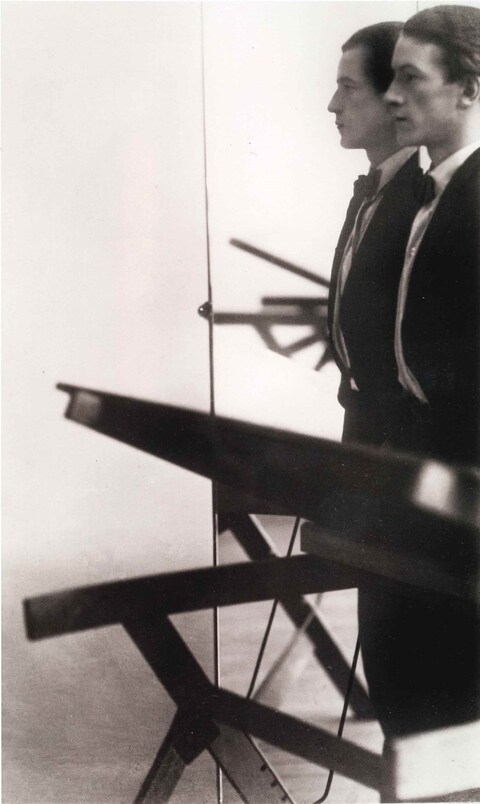 FLORENCE HENRI Portrait Composition, 1928.