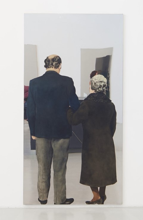 Michelangelo Pistoletto, Padre e madre, 1968, veli