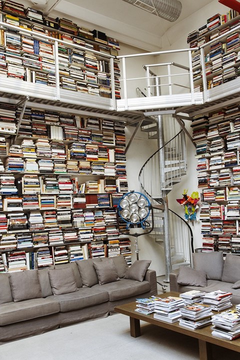 Karl Lagerfeld’s Library