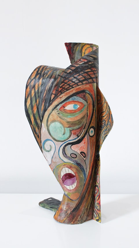 12. Germ&#225;n Cueto, M&#225;scara estridentista (Stridenti