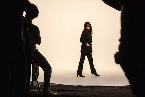 Chanel SS20 Eyewear BTS Pharrell Williams Margaret Qualley