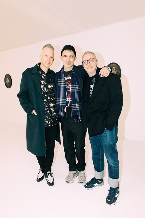 Jefferson Hack, Willy Vanderperre and Olivier Rizzo