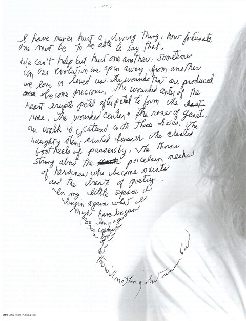 Patti Smith AnOther Magazine SS 2006 Jefferson Hack