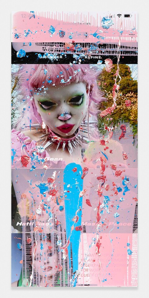 Viral Painting Marc Quinn 2020 coronavirus pandemic lockdown