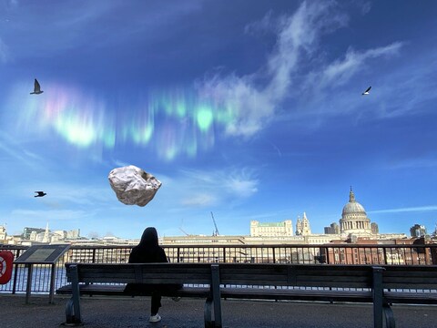 Olafur Eliasson, ​Caring Northern Light ​and Lucky