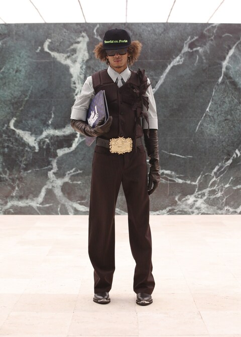 Louis Vuitton Autumn/Winter 2021 Virgil Abloh Ib Kamara
