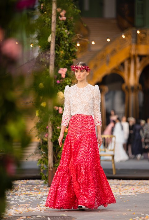 Chanel Imagines Its Couture Show as a Bucolic Bridal Procession | AnOther