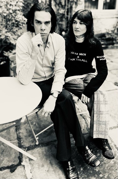 Nick Cave and Bella Freud 