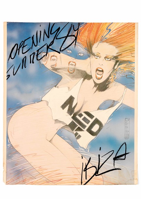 Urovision Yves Uro graphic artist Ibiza IDEA book