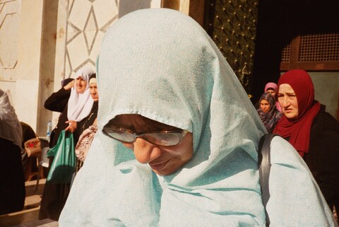 11 - My Mother (with Women) Leaving Prayer at Al-A