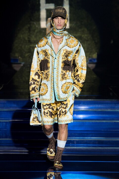 Versace Fendi Fendace collaboration Kim Jones Donatella