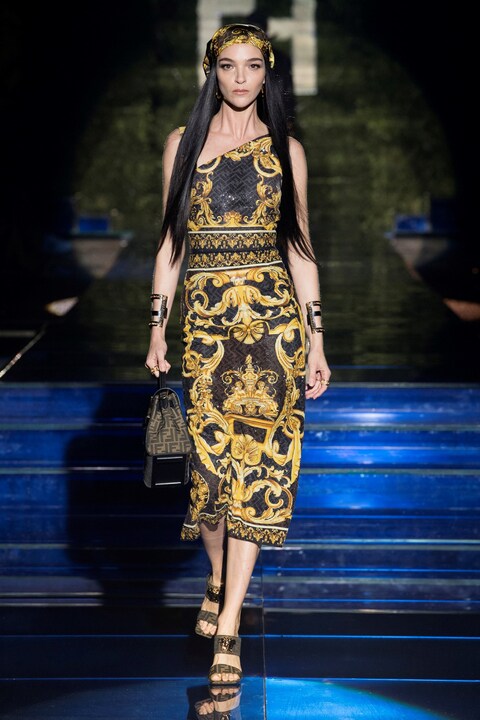 Versace Fendi Fendace collaboration Kim Jones Donatella